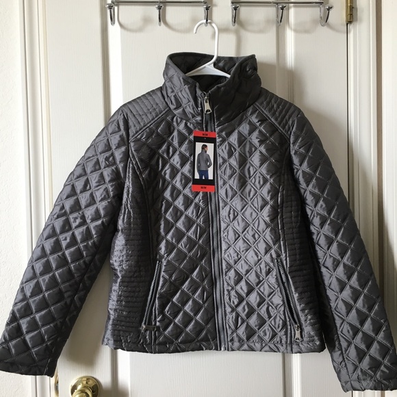 Andrew Marc Jackets & Blazers - NWT Gray Puffer Coat